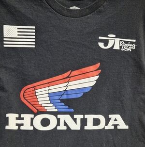 Honda Racing USA Black T-Shirt